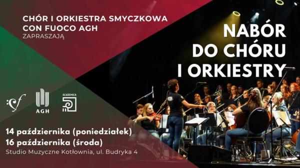 Nabór do chóru i orkiestry smyczkowej AGH