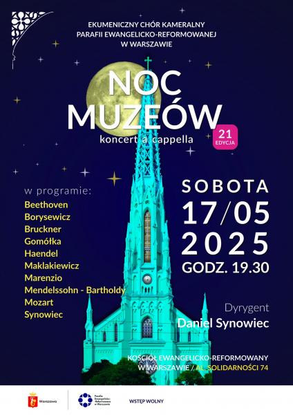 Koncert a cappella w Noc Muzeów