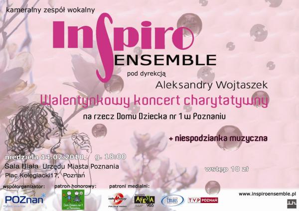 INSPIRO Ensemble - Walentynkowy Koncert Charytatywny