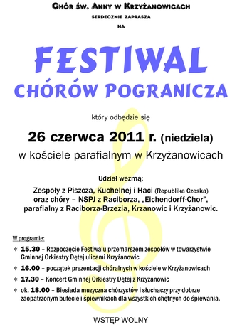 Festiwal Chórów Pogranicza