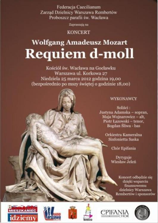 Chór Epifania - REQUIEM d-moll Mozarta (25.III.2012)