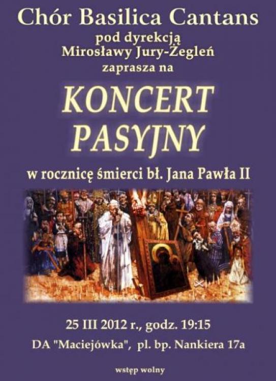 Koncert Pasyjny, Wrocław, 25.03.2012 godz.19:15