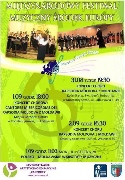 Koncerty chóru Rapsodia z Mołdowy