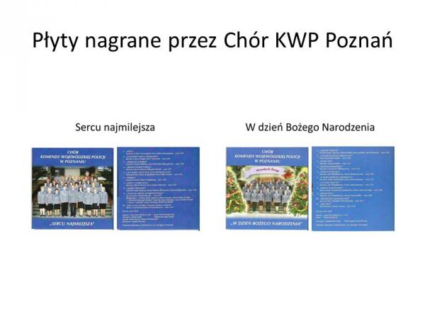 Płyty nagrane przez Chór KWP Poznań