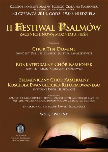 II Festiwal Psalmów 