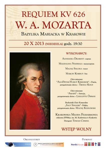Requiem KV 626 W.A. Mozarta w Bazylice Mariackiej