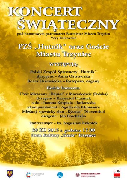 Koncert świąteczny w Trzyńcu (Czechy)
