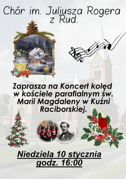 Koncert kolęd w Kuźni Raciborskiej