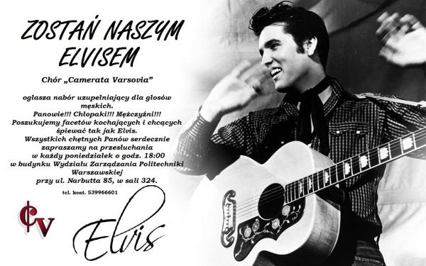 Zostań naszym Elvisem 