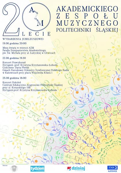 Koncert prawykonań z okazji jubileuszu XX-lecia Akademickiego Zespołu Muzycznego Politechniki Śląskiej w NOSPR