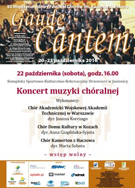 Gaude Cantem - koncert festiwalowy w Jasienicy