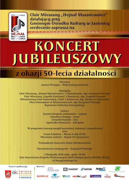 Koncert Jubileuszowy 