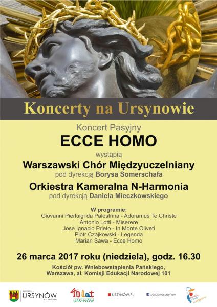 Ecce Homo - koncert pasyjny