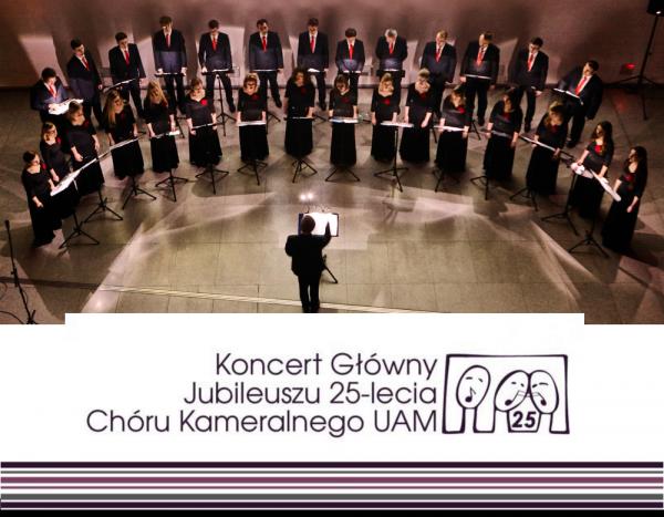 Koncert Główny Jubileuszu 25-lecia Chóru Kameralnego UAM
