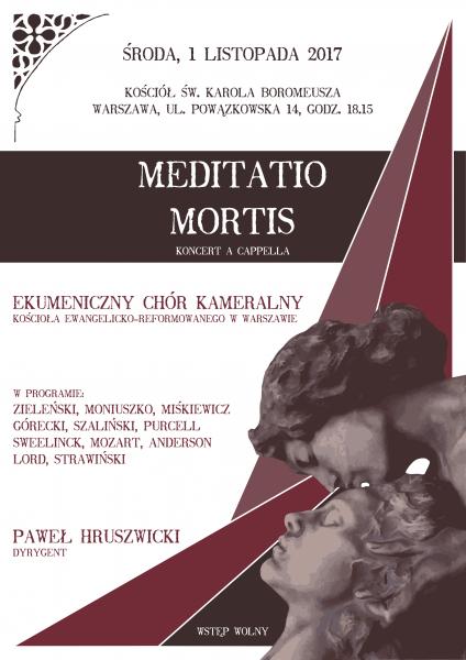 Koncert a cappella Meditatio Mortis
