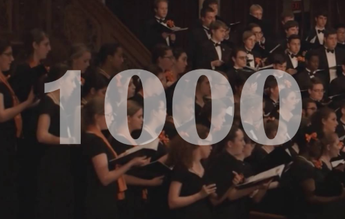 ​1000 choirs on the Chortownia site!