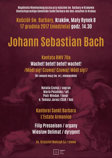 Msza koncertowa z kantatą Bacha