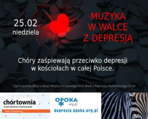 Muzyka w walce z depresją - koncerty w kościołach w całej Polsce