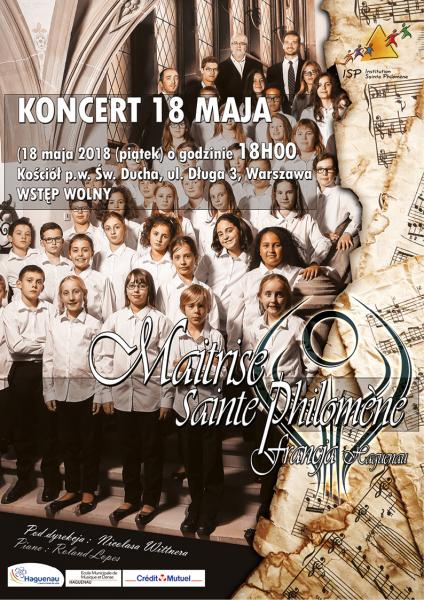 Koncert Chóru La Maîtrise de Sainte Philomène z Haguenau w Alzacji