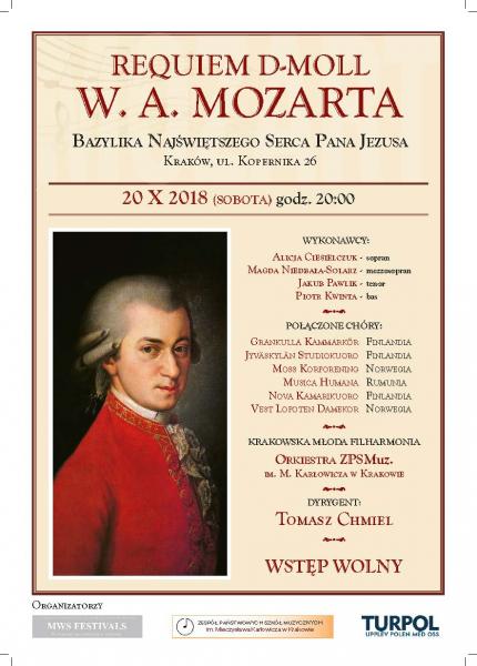 Requiem d-moll W.A. Mozarta w Bazylice Najświętszego Serca Pana Jezusa w Krakowie