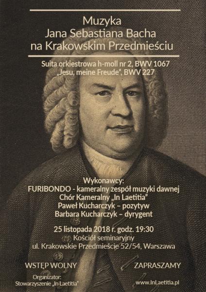 Muzyka Jana Sebastiana Bacha na Krakowskim Przedmieściu