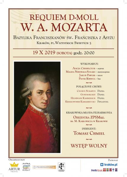 Requiem d-moll W.A. Mozarta w Bazylice Franciszkanów w Krakowie