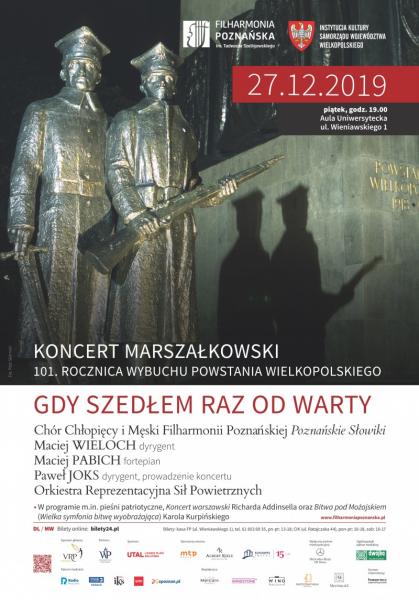 Gdy szedłem raz od Warty: Koncert Marszałkowski