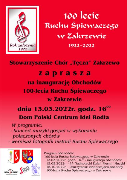 Koncer gospel - jubileusz Zakrzewo!