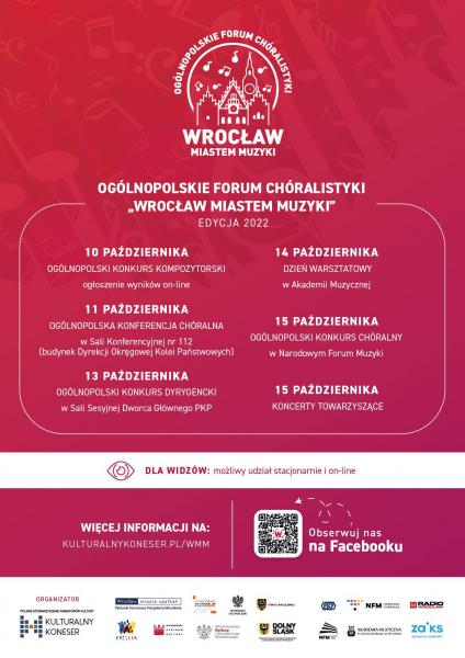 Wrocław Miastem Muzyki - Ogólnopolskie Forum Chóralistyki