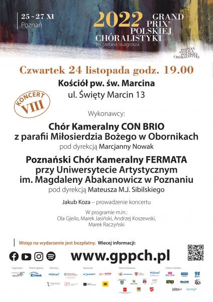 Koncert towarzyszący GPPCh 2022 - Con Brio i Fermata
