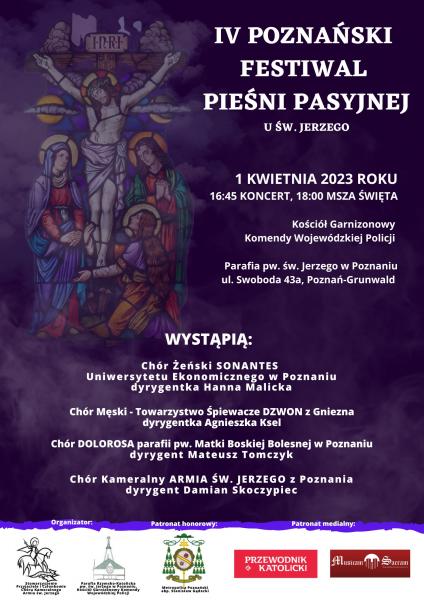 IV Poznański Festiwal Pieśni Pasyjnej u św. Jerzego, Poznań