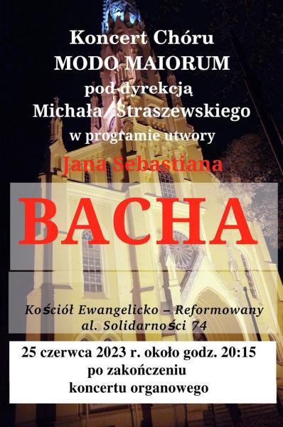 Koncert muzyki Jana Sebastiana Bacha