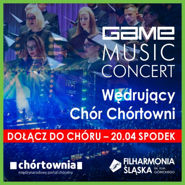 Zaśpiewaj w Spodku razem z Orkiestrą Symfoniczną i Chórem Filharmonii Śląskiej podczas Game Music Concert 2024 - spektakularnego multimedialnego widowiska! 