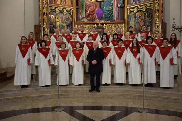 Jubileuszowa msza św. w Intencji Dyrygenta Chóru Archikatedry częstochowskiej w rocznicę 80 urodzin